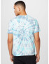 Brixton Tricou 'CREST' albastru / albastru aqua / alb - Pled.ro