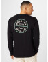 Brixton Tricou 'CREST' verde / negru / alb - Pled.ro