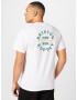 Brixton Tricou 'OATH' bej / verde smarald / alb - Pled.ro