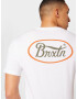 Brixton Tricou 'PARSONS' kaki / roșu orange / alb - Pled.ro