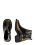 BRONX Botine 'New-Vita' bronz / negru - Pled.ro