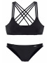 BRUNO BANANI Costum de baie două piese negru - Pled.ro