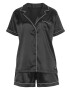 BRUNO BANANI Pijama gri deschis / negru - Pled.ro