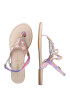 BUFFALO Flip-flops 'Capri Vacay' albastru deschis / auriu / mov deschis / roz - Pled.ro