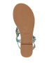 BUFFALO Flip-flops 'CAPRI VACAY' albastru pastel / albastru deschis / verde deschis / argintiu - Pled.ro