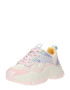 BUFFALO Sneaker low albastru deschis / mov deschis / roz / alb - Pled.ro