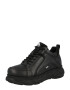 BUFFALO Sneaker low 'Corin' negru / alb - Pled.ro