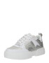 BUFFALO Sneaker low gri argintiu / alb - Pled.ro