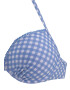 BUFFALO Sutien costum de baie albastru deschis / alb - Pled.ro