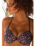 BUFFALO Sutien costum de baie 'Evi' roz / negru - Pled.ro