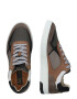 BULLBOXER Sneaker low maro / maro deschis / negru / alb - Pled.ro