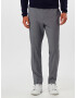 BURTON MENSWEAR LONDON Pantaloni cu dungă 'GREY MICRO TEXTURE SLIM' gri - Pled.ro