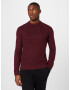 BURTON MENSWEAR LONDON Pulover roșu burgundy - Pled.ro