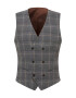 BURTON MENSWEAR LONDON Vestă de costum maro deschis / gri / negru - Pled.ro