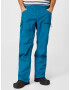 BURTON Pantaloni outdoor 'COVERT' cyan / negru - Pled.ro