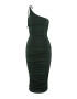 BWLDR Rochie 'PHOEBE' verde pin - Pled.ro