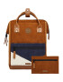 Cabaia Rucsac 'Adventurer' bej / bleumarin / maro caramel - Pled.ro