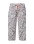 CALIDA Pantaloni de pijama 'Favourites Dreams' roz pudră / roșu-violet / negru / alb - Pled.ro