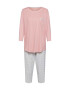 CALIDA Pijama 'Sweet Dreams' gri / rosé - Pled.ro