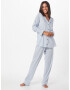 CALIDA Pijama 'Sweet Dreams' bleumarin / albastru deschis / alb - Pled.ro