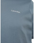 Calvin Klein Big & Tall Tricou gri argintiu / alb - Pled.ro