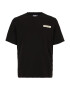 Calvin Klein Big & Tall Tricou negru / alb - Pled.ro