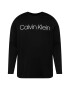 Calvin Klein Big & Tall Tricou negru / alb - Pled.ro