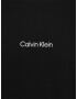 Calvin Klein Bluză de molton negru / alb - Pled.ro