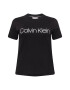 Calvin Klein Curve Tricou negru / alb - Pled.ro