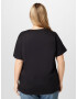 Calvin Klein Curve Tricou negru / alb - Pled.ro