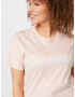 Calvin Klein Curve Tricou roz / alb - Pled.ro