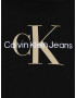 Calvin Klein Jeans Bluză de molton bej / negru / alb - Pled.ro