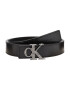 Calvin Klein Jeans Curea negru / argintiu - Pled.ro