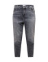 Calvin Klein Jeans Curve Jeans gri denim - Pled.ro