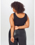 Calvin Klein Jeans Curve Tricou body negru / alb - Pled.ro