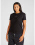 Calvin Klein Jeans Curve Tricou negru / alb - Pled.ro