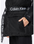 Calvin Klein Jeans Geacă de iarnă negru / alb - Pled.ro