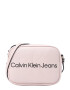 Calvin Klein Jeans Geantă de umăr rosé / negru - Pled.ro