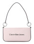 Calvin Klein Jeans Geantă de umăr roz pastel / negru - Pled.ro