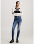 Calvin Klein Jeans Jeans albastru denim / negru / alb - Pled.ro