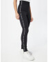 Calvin Klein Jeans Leggings negru / alb murdar - Pled.ro