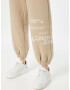 Calvin Klein Jeans Pantaloni bej / alb - Pled.ro