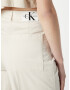 Calvin Klein Jeans Pantaloni cu buzunare alb coajă de ou - Pled.ro