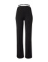 Calvin Klein Jeans Pantaloni negru / alb - Pled.ro