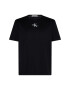 Calvin Klein Jeans Plus Tricou negru / alb - Pled.ro