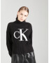 Calvin Klein Jeans Pulover negru / alb - Pled.ro