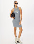 Calvin Klein Jeans Rochie gri / alb - Pled.ro