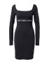 Calvin Klein Jeans Rochie 'MILANO' negru / alb - Pled.ro