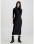 Calvin Klein Jeans Rochie negru / alb - Pled.ro