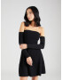 Calvin Klein Jeans Rochie tricotat negru / alb - Pled.ro